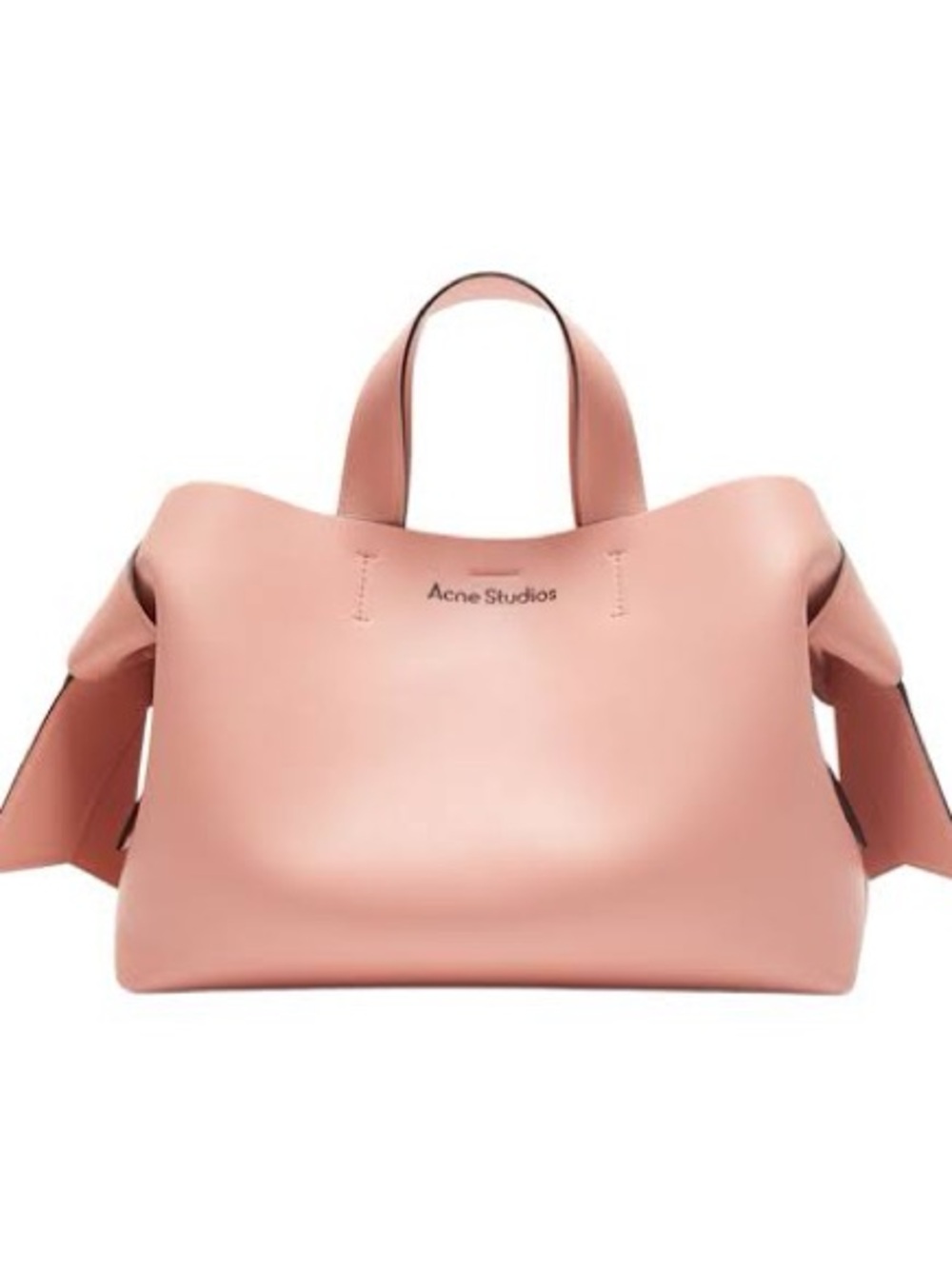 New Acne Studios Musubi midi tote bag Salmon Pink